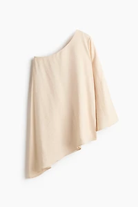 Modal-Blend One-Shoulder Top