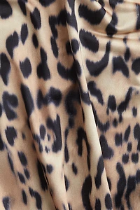 Mock Turtleneck Jersey Top