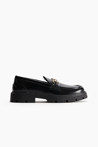 Mocassins à semelle épaisse