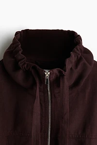 Linen-Blend Jacket