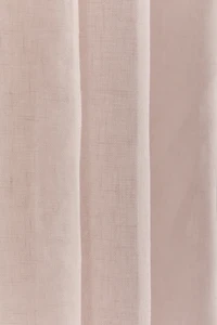 One-pack Long and Wide Linen-Blend Curtain Panel