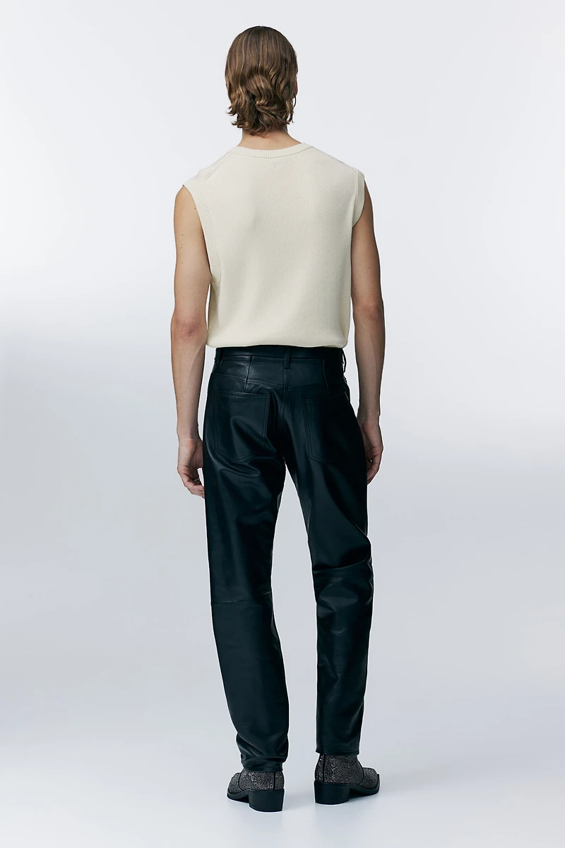 Slim Fit Glittery Sweater Vest