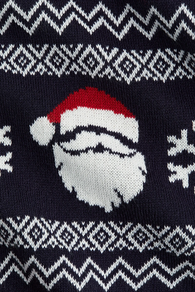 Chandail en tricot jacquard