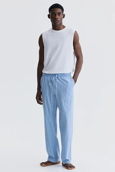 Relaxed-Fit Poplin Pants