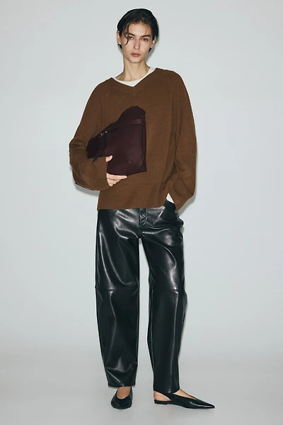 Chandail grande taille en laine