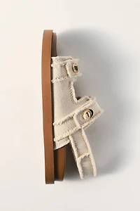 Cotton Twill Sandals