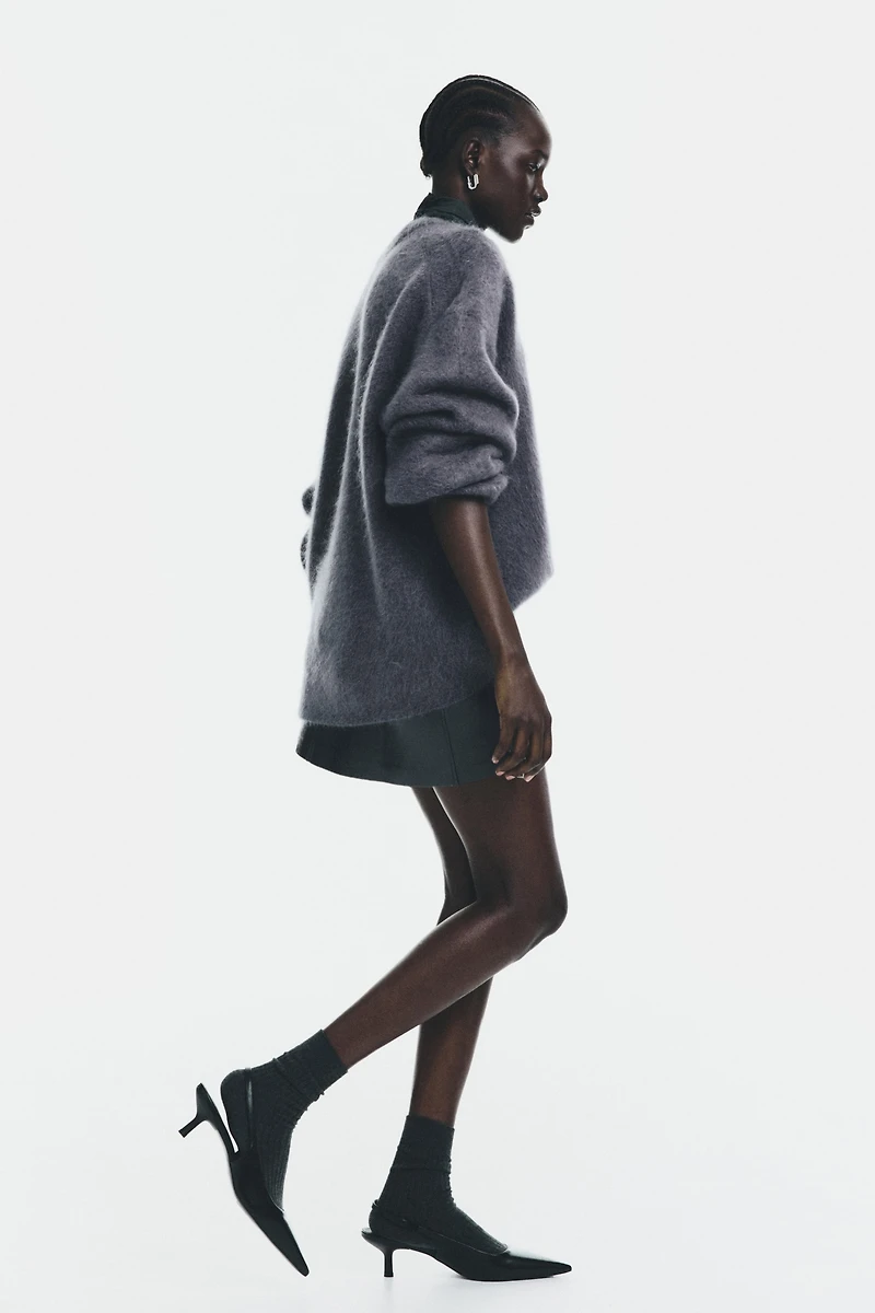 Oversized Mohair-Blend Sweater