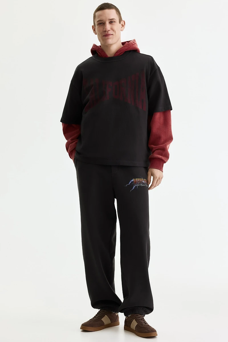 Loose-Fit Printed T-Shirt