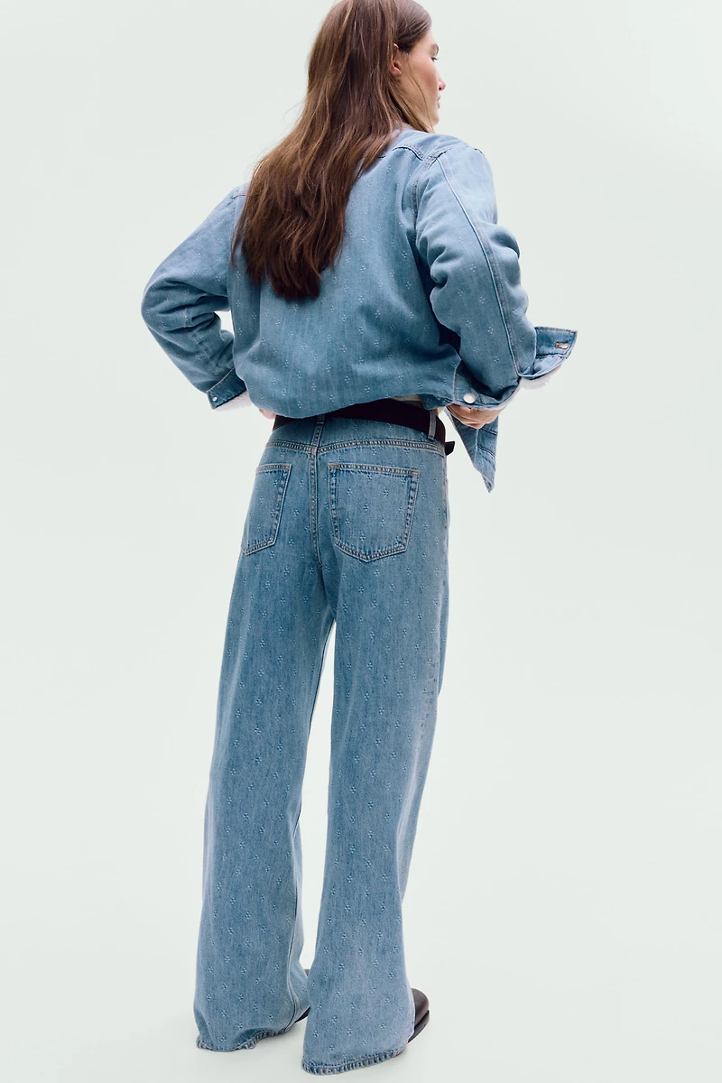 Wide High Waist Jeans