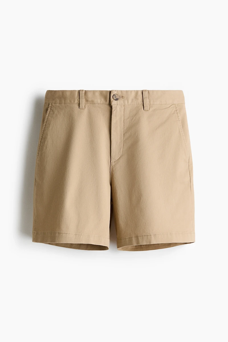 Regular-Fit Cotton Chino Shorts