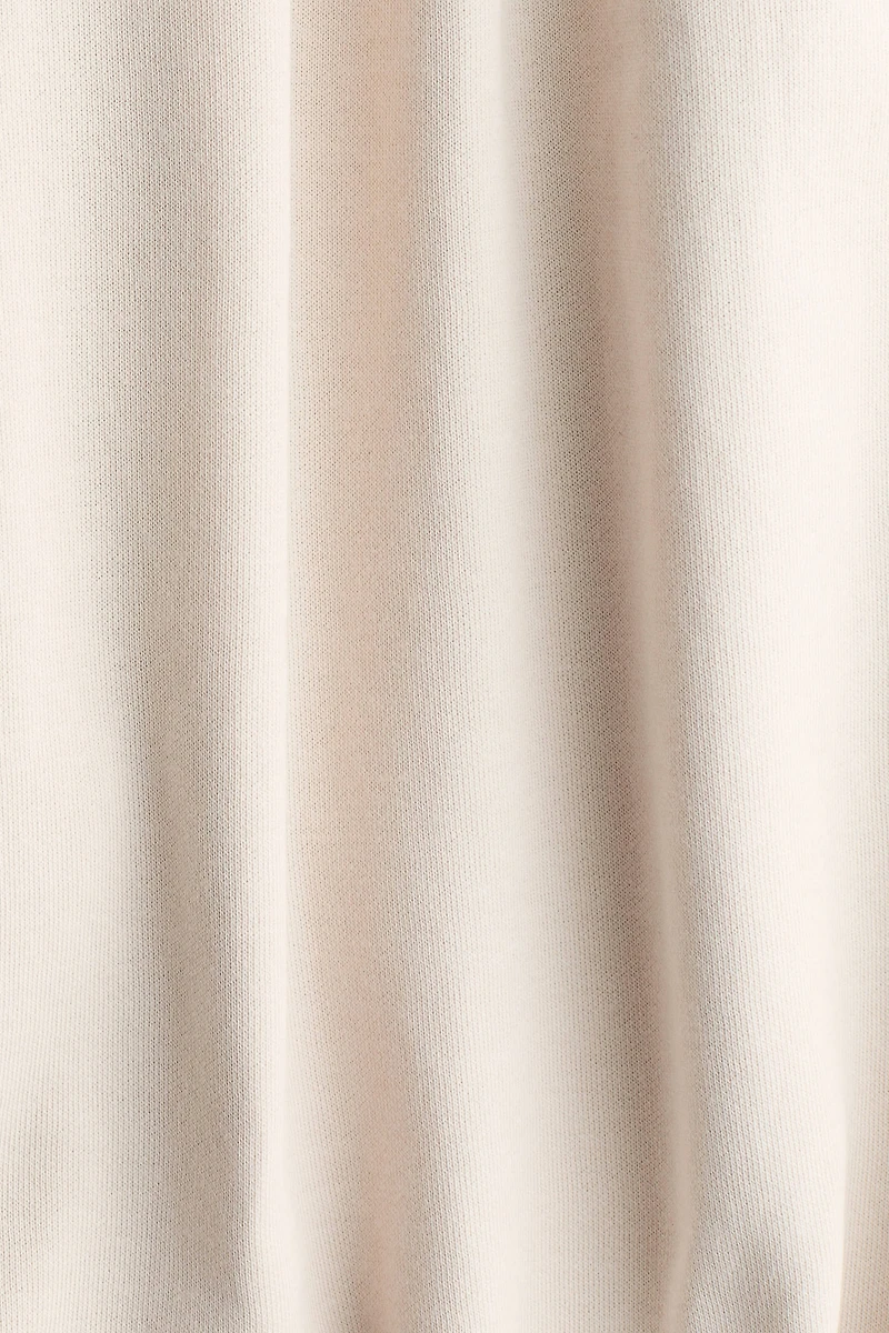 Pantalon de jogging interlock avec jambes larges