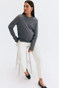 MAMA Jean près du corps à la cheville