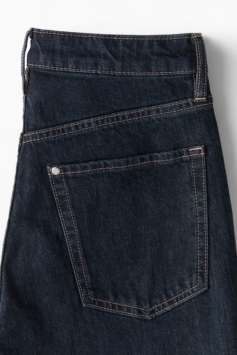 High Rise Slim Straight Leg Jeans