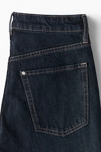 High Rise Slim Straight Leg Jeans