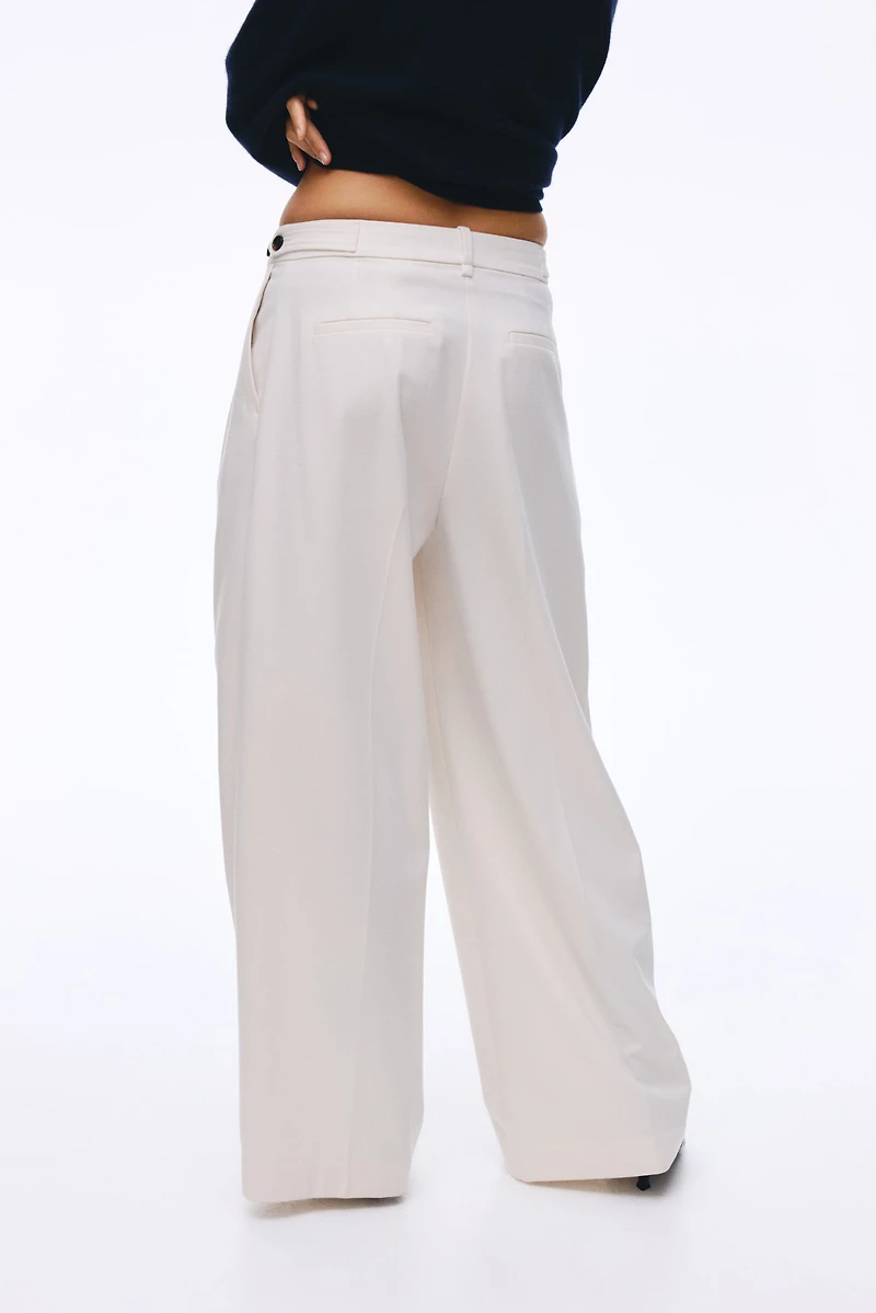 Wide-Leg Dress Pants