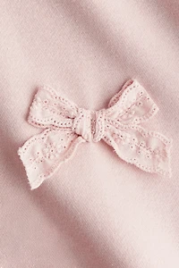 Appliquéd Brushed-Inside Sweatshirt