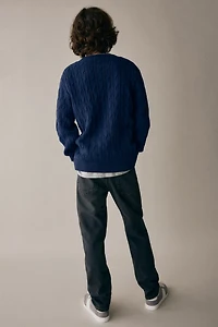 Relaxed Tapered Fit Jeans