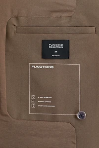 Wrinkle-Resistant Relaxed-Fit Suit jacket