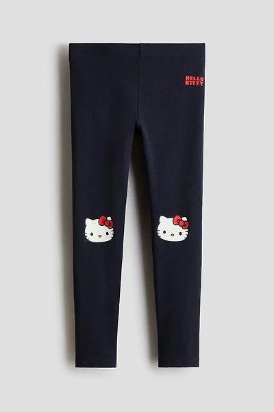 Legging imprimé en coton