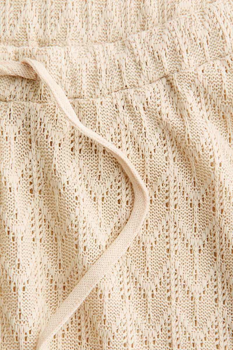 MAMA 2-Piece Pointelle-Knit Set