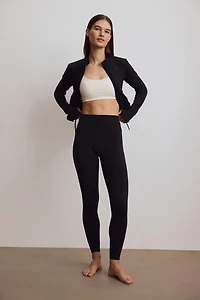 Scrunch-Detail Sports Leggings