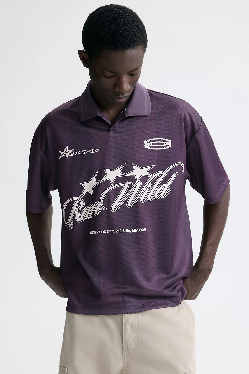 Maillot de soccer ample