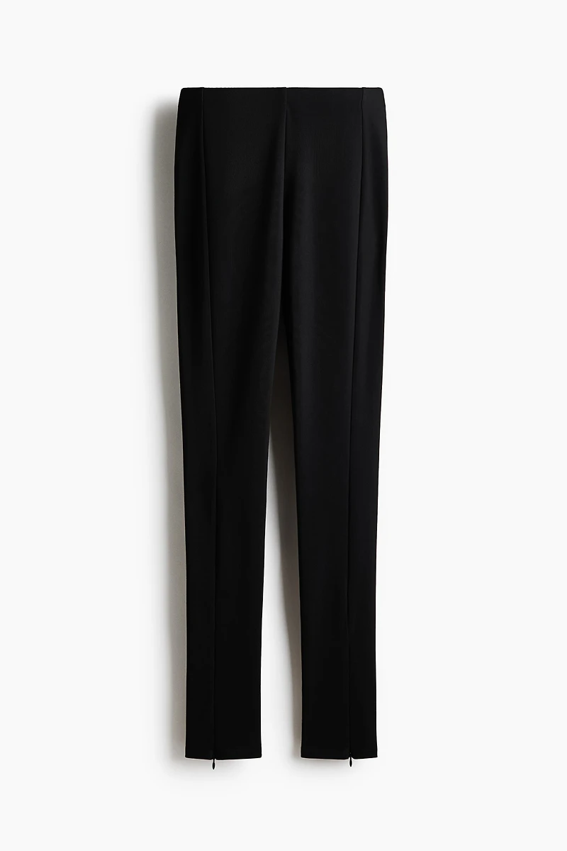 Zip-Hem Leggings