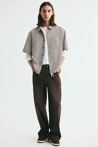 Relaxed-Fit Short-Sleeved Shirt