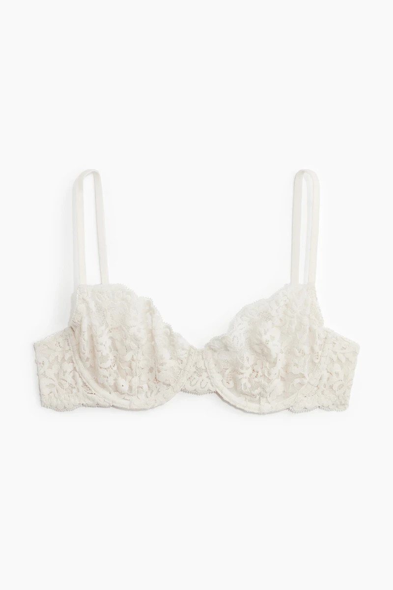 Soutien-gorge en dentelle avec armatures