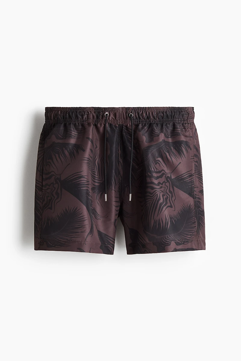 Patterned Swim Shorts
