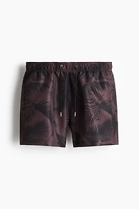 Patterned Swim Shorts