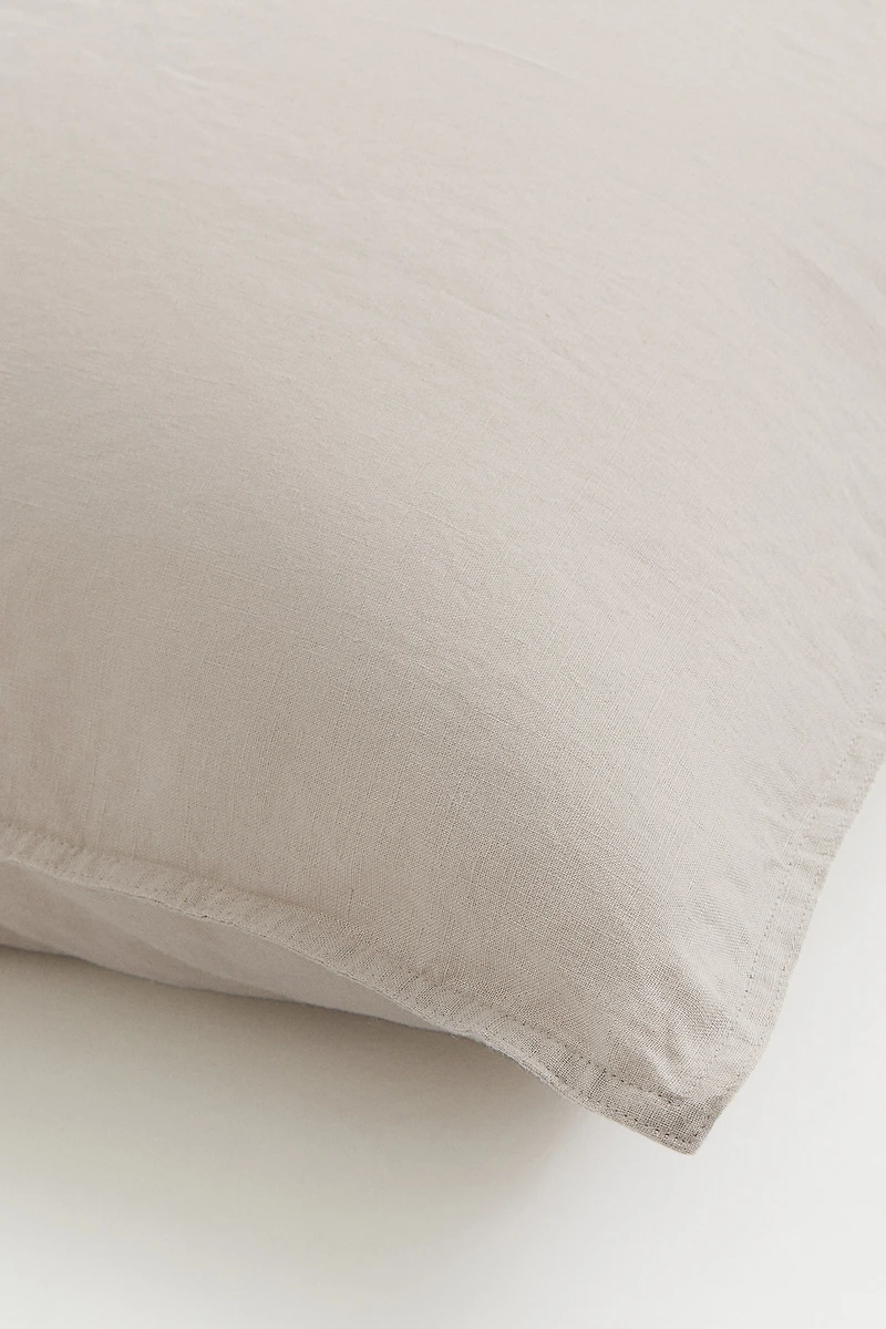 Washed Linen Pillowcase