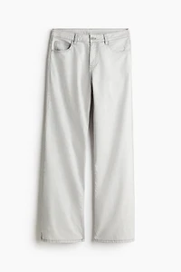 Straight Twill Pants