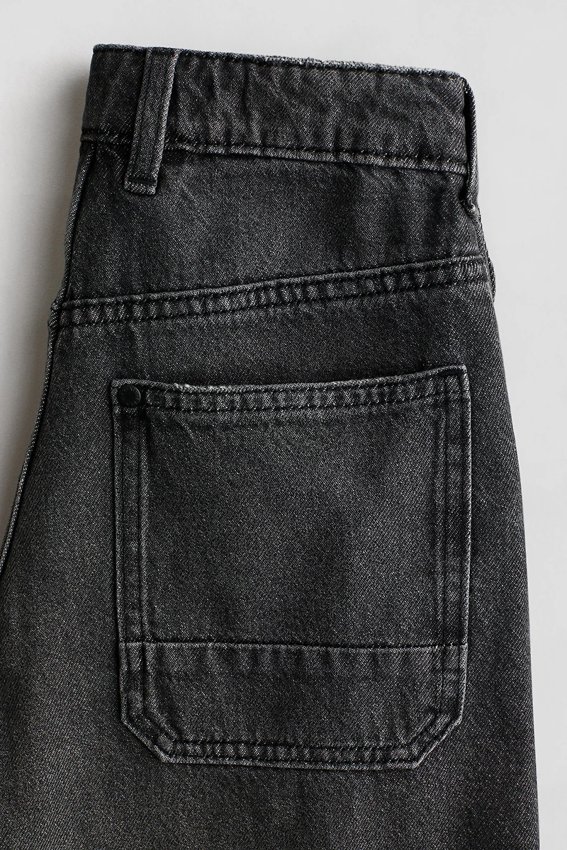 Baggy-Fit Denim Shorts