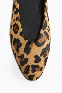Leather Ballet Flats
