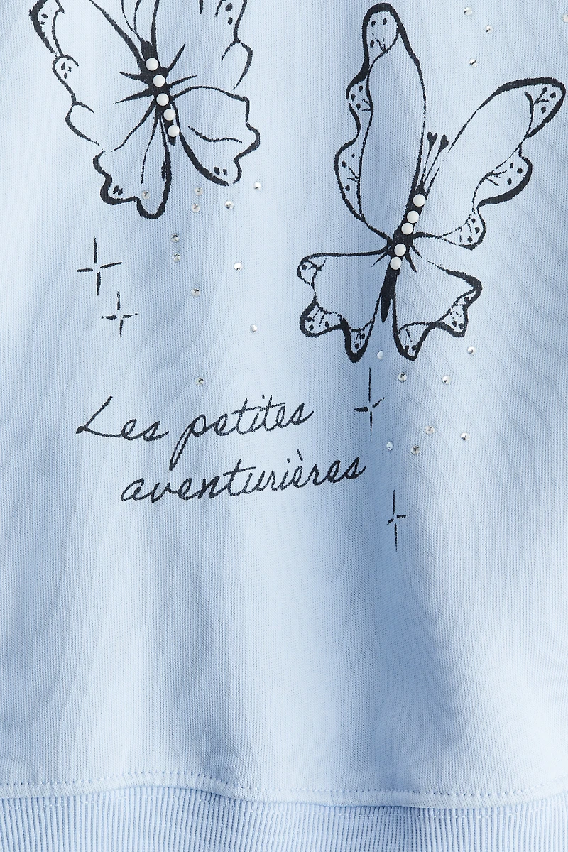 Sweatshirt with Motif