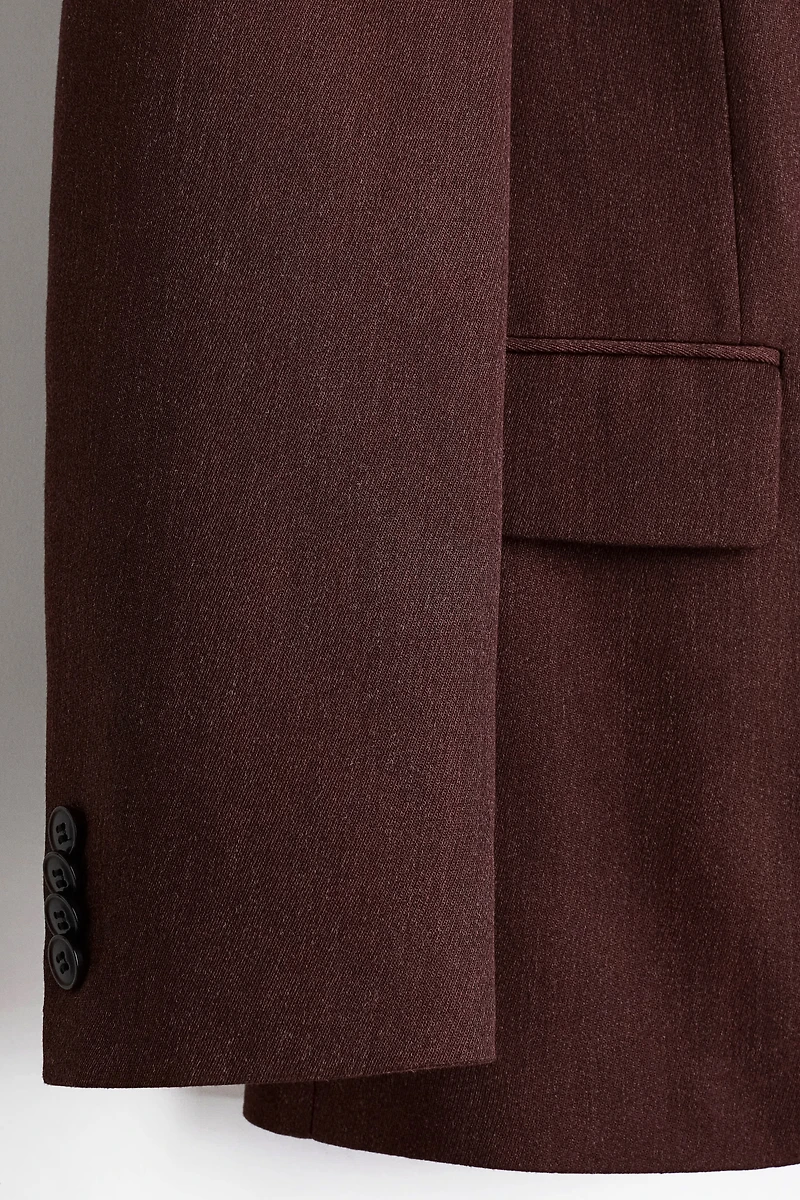 Regular-Fit Single-Breasted Jacket