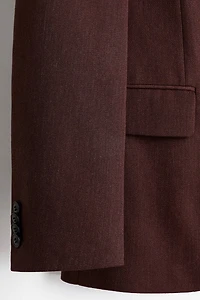 Regular-Fit Single-Breasted Jacket