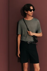 Regular-Fit Lyocell-Blend T-Shirt