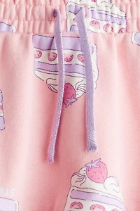 Flounce-Trimmed Skirt