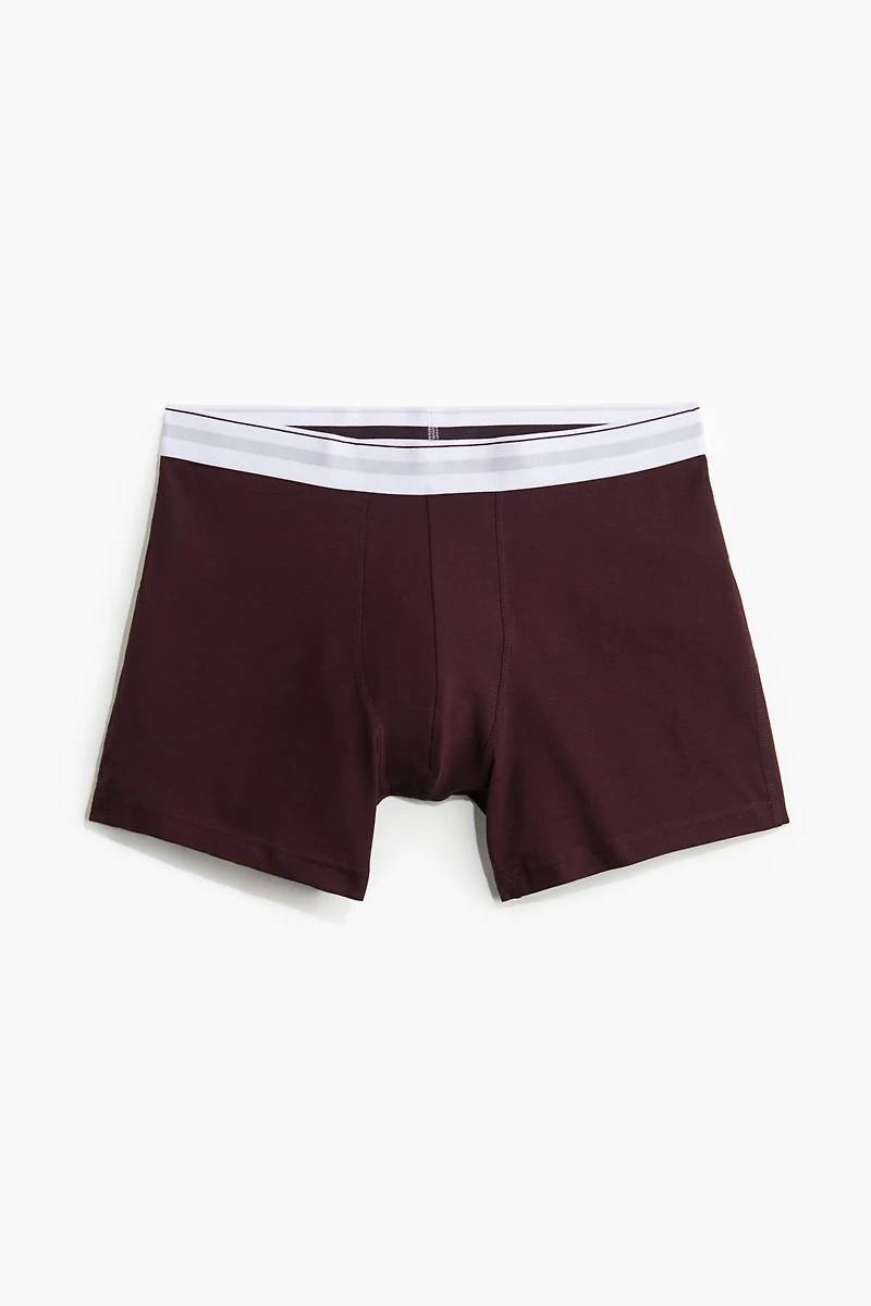 3-Pack Mid-Length Boxer Briefs with Lycra®