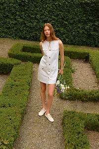 Sleeveless Denim Dress