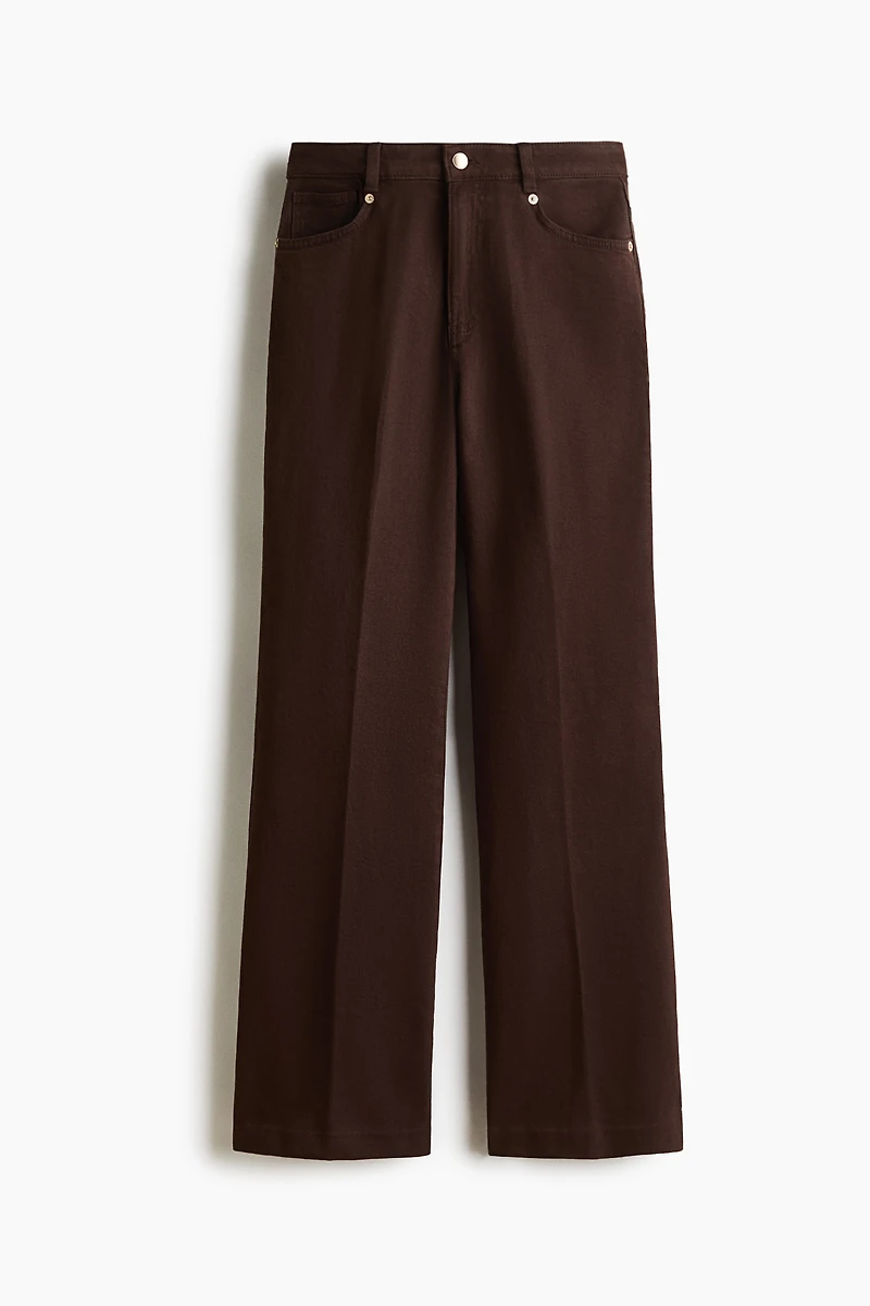 Bootcut Twill Pants