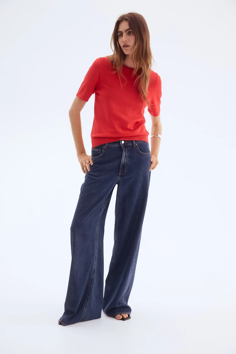 Fine-Knit Top