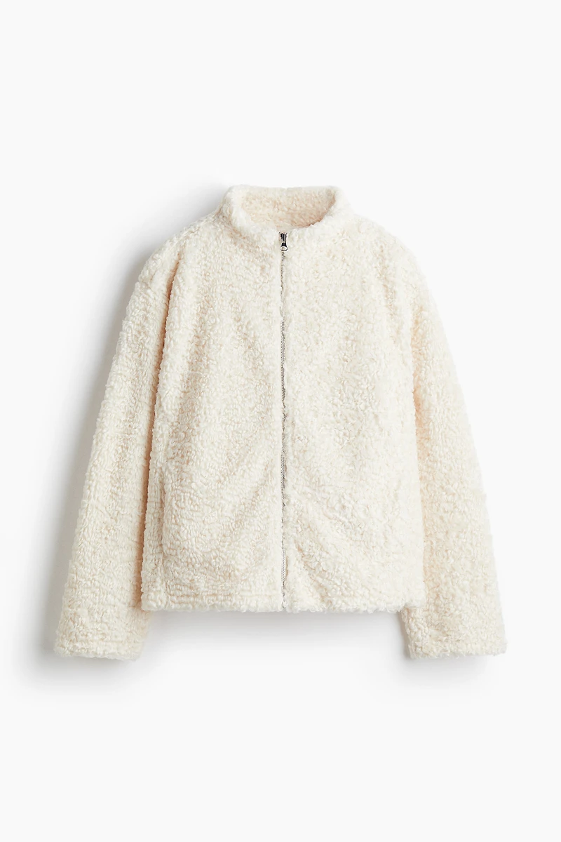Oversized Teddy Fleece Jacket