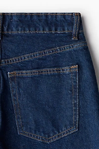High Rise Slim Leg Mom Jeans