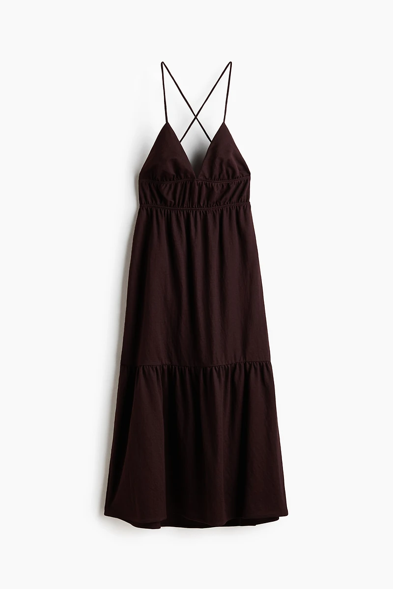 Tiered Tie-Back Dress