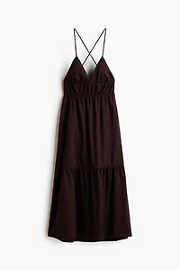 Tiered Tie-Back Dress