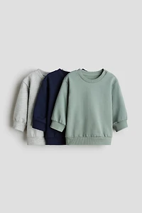 3-pack Cotton Sweatshirts