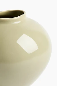 Irregular Stoneware Vase